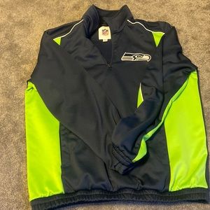 Seattle Seahawks quarter zip-up
